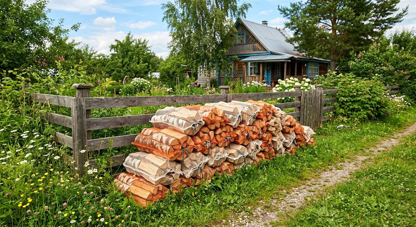 Дрова для дачи в Бронницах
